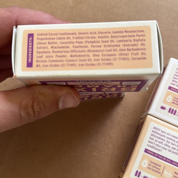 Balance Shampoo and Conditioner Set - Purple and Tan - Picture 3 of 4